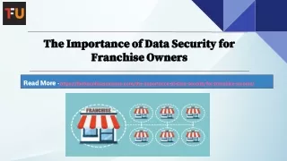 The Importance of Data Security for Franchise Owners