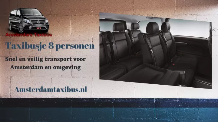 taxibusje 8 personen