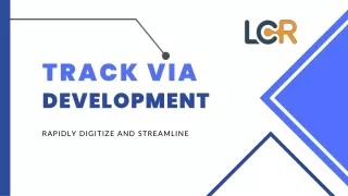 TrackVia Development - Low Code Road