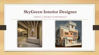 SkyGreen Interior Designer