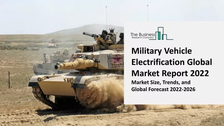 military vehicle electrification global market