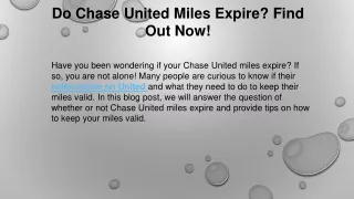 1-888-218-4647 Do Chase United Miles Expire Find Out Now