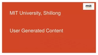 mit university shillong