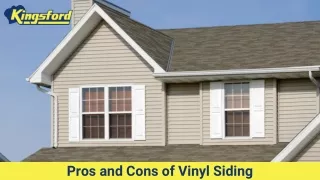 Pros and Cons of Vinyl Siding