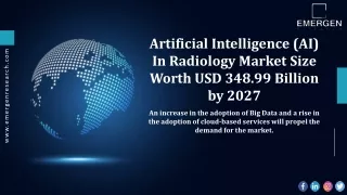APAC Artificial Intelligence (AI) In Radiology Market Statistics BY 2030