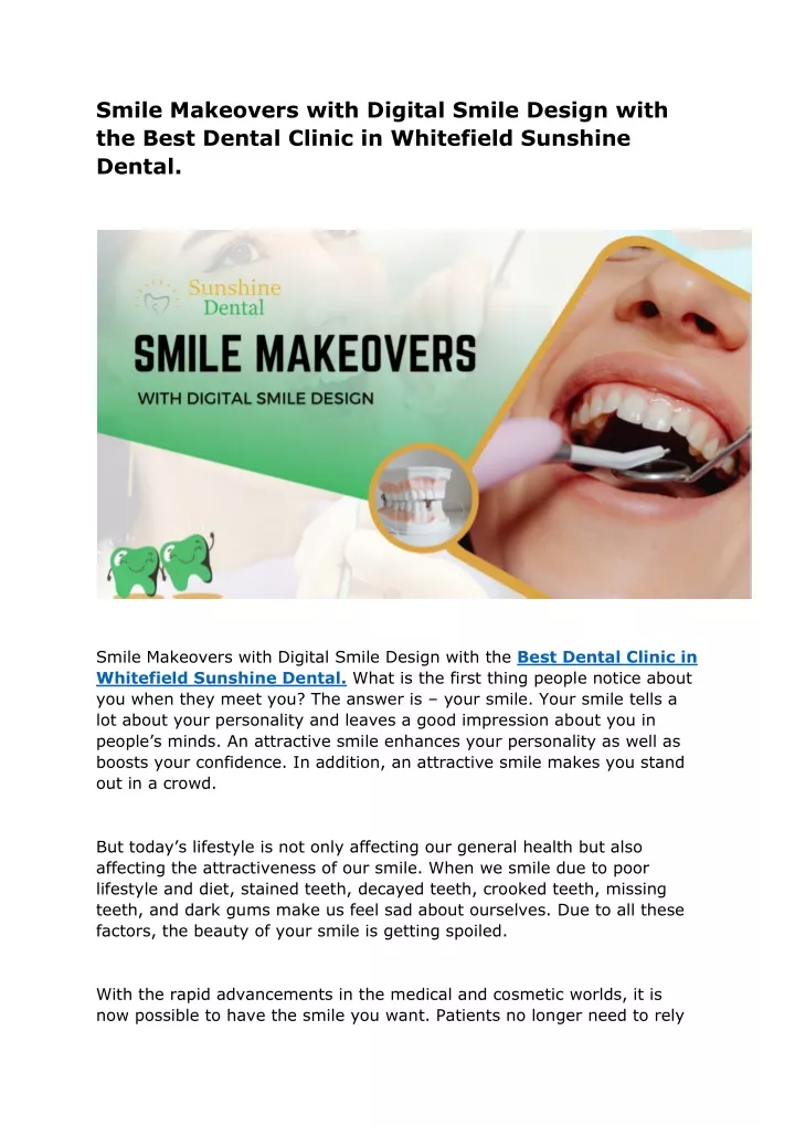smile makeovers with digital smile design with