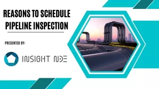 Reasons to Schedule Pipeline Inspection