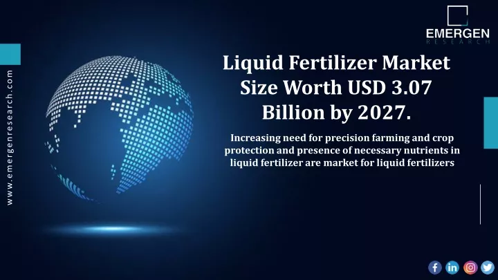 liquid fertilizer market size worth