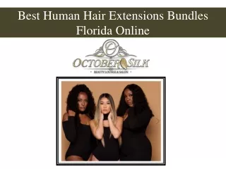 Best Human Hair Extensions Bundles Florida Online