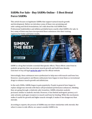 SARMs-For-Sale-Buy-SARMs-Online-5-Best-Brutal-Force-SARMs