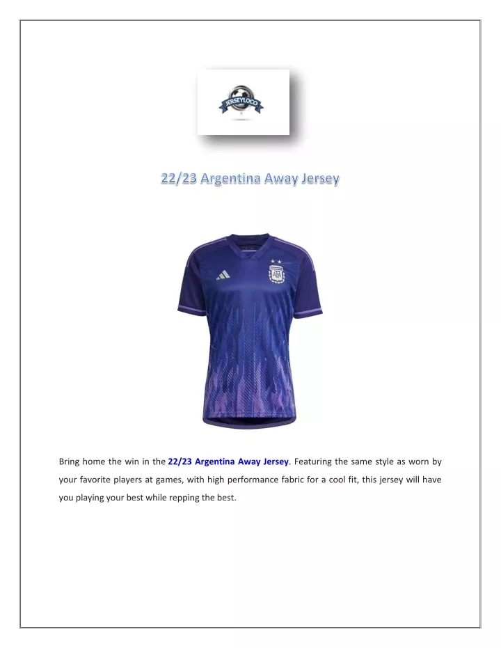 bring home the win in the 22 23 argentina away