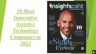 10 most innovative assistive technology companies