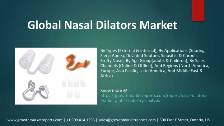 global nasal dilators market