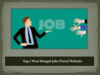 Top 7 West Bengal Jobs Portal Website