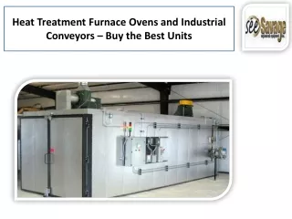 Industrial Conveyor, Heat Treatment Furnace Ovens