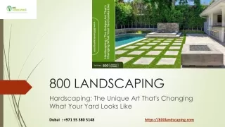 800 landscaping