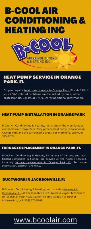 Furnace Replacement in Orange Park, FL