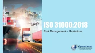 ISO 31000:2018 (Risk Management) Awareness Training