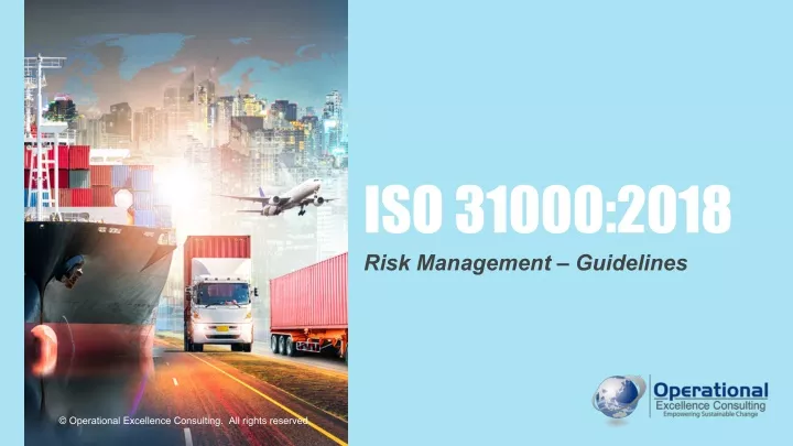 iso 31000 2018 risk management guidelines