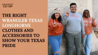 Right Wrangler Texas Longhorns Clothes And Accessories
