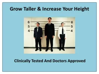 grow taller increase your height