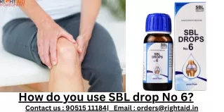 how do you use sbl drop no 6