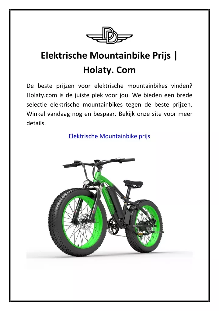 elektrische mountainbike prijs holaty com