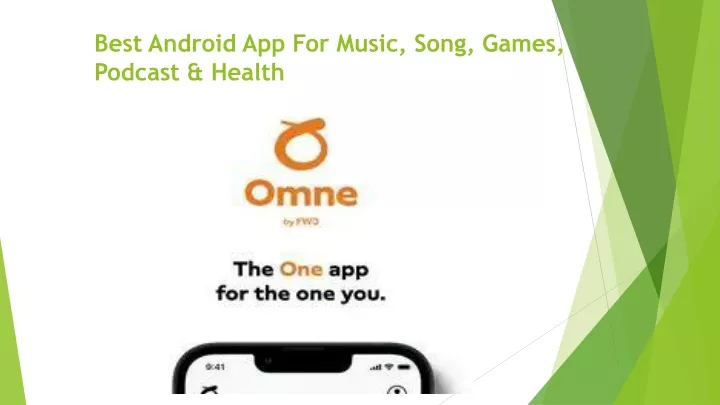 best android app for music song games podcast health