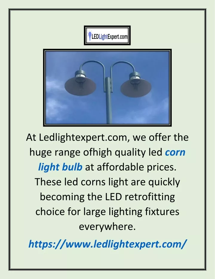 at ledlightexpert com we offer the huge range