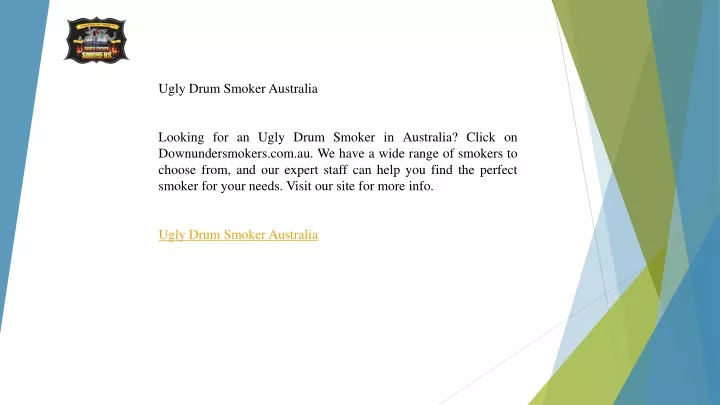 ugly drum smoker australia looking for an ugly