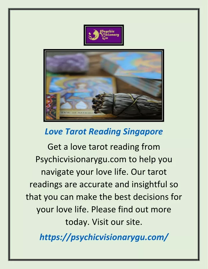 love tarot reading singapore