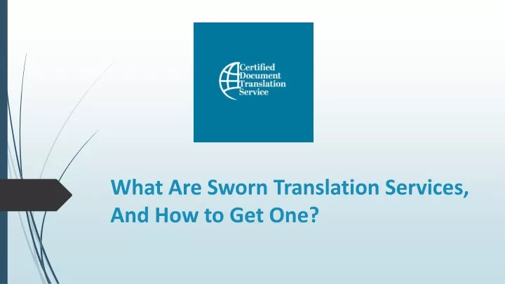 what are sworn translation services and how to get one