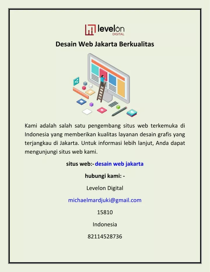 desain web jakarta berkualitas