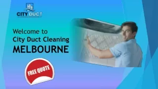 City Duct Cleaning Melbourne