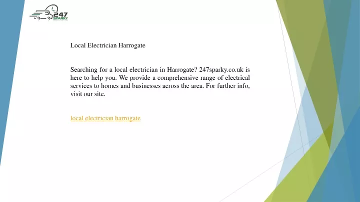 local electrician harrogate searching for a local
