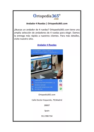 andador 4 ruedas ortopedia365 com