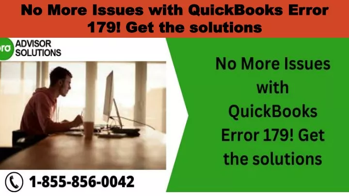 no more issues with quickbooks error 179 get the solutions
