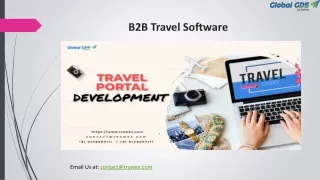 b2b travel software