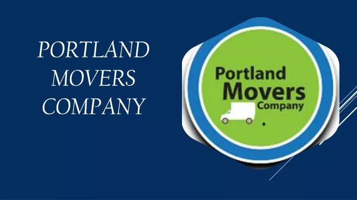 portland movers company