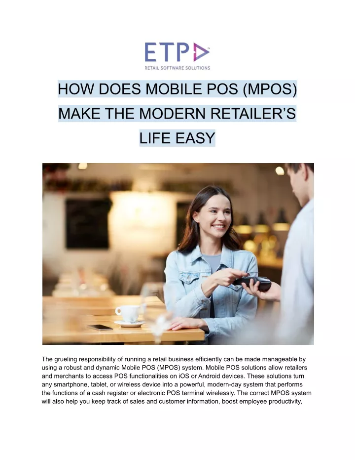 how does mobile pos mpos
