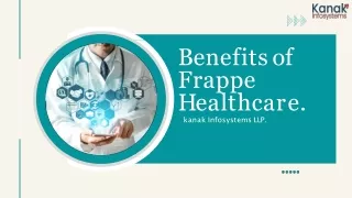 Benefits of frappe Healthcare