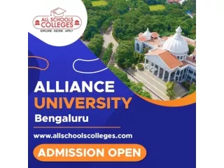 Alliance University  Admission 2023