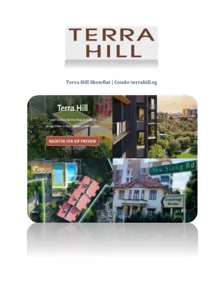 Terra Hill Location | Condo-terrahill.sg