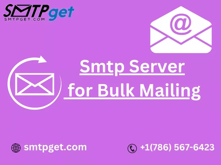 smtp server for bulk mailing