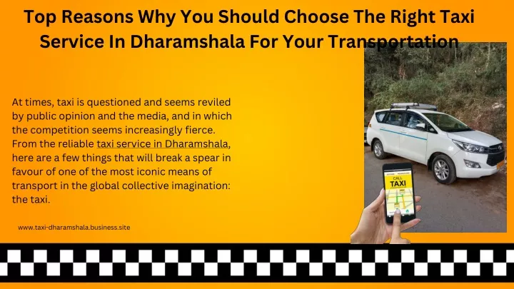 top reasons why you should choose the right taxi