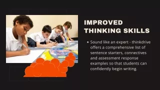 Improved thinking skills