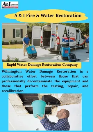 Best Water Damage Restoration Company in Charleston, SC