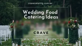 Wedding Food Catering Ideas