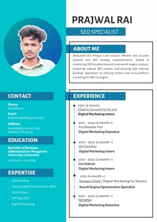 prajwal rai seo specialist