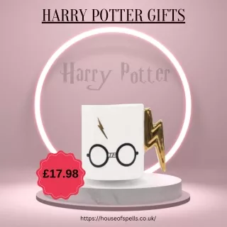 Harry Potter Lightning Bolt Shaped Mug